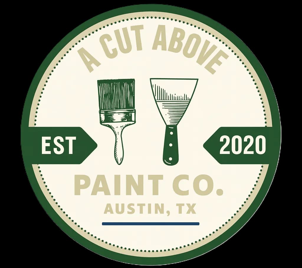 A Cut Above Painting Co. Logo
