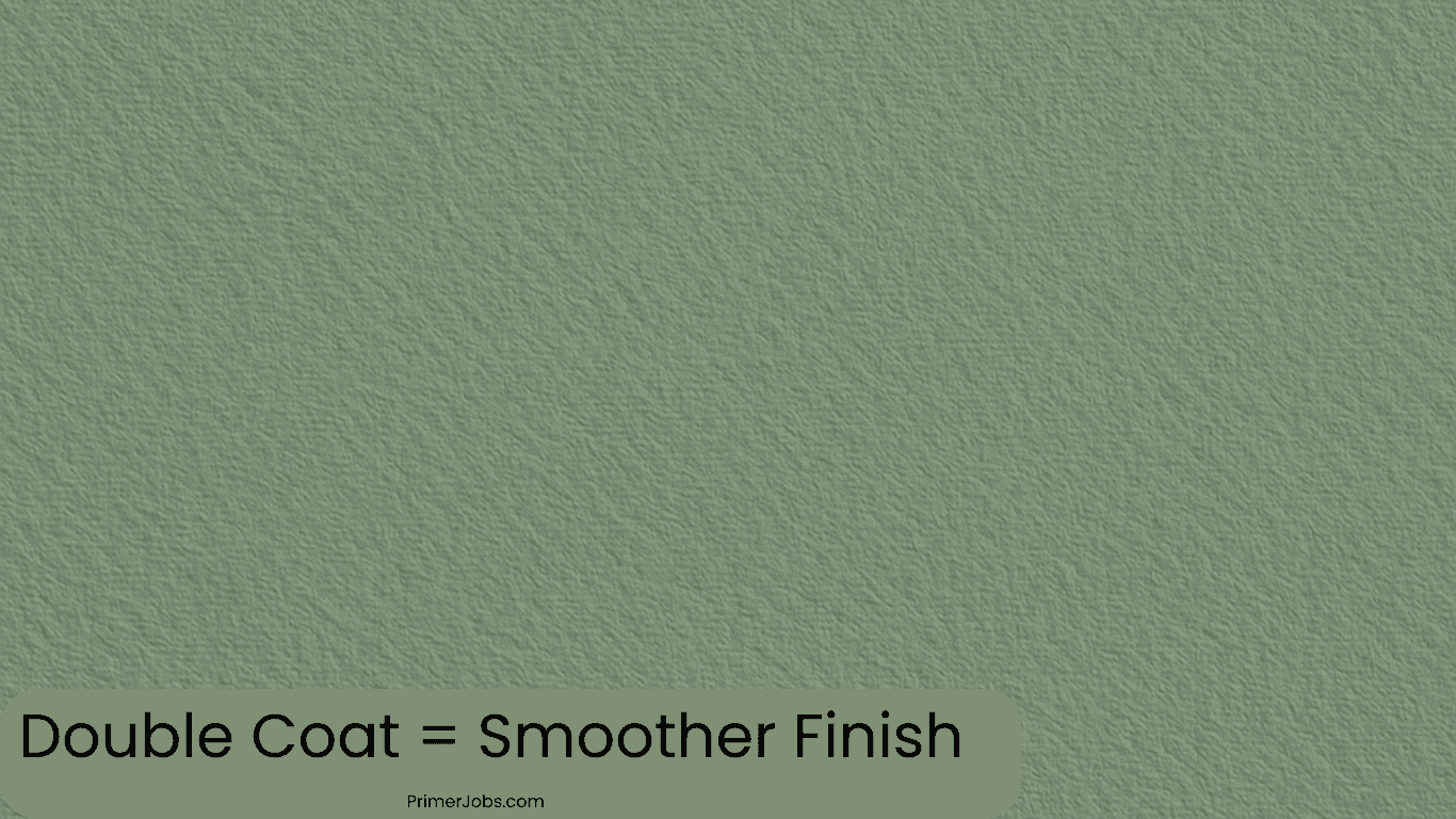 The Second Coat Locks Everything In